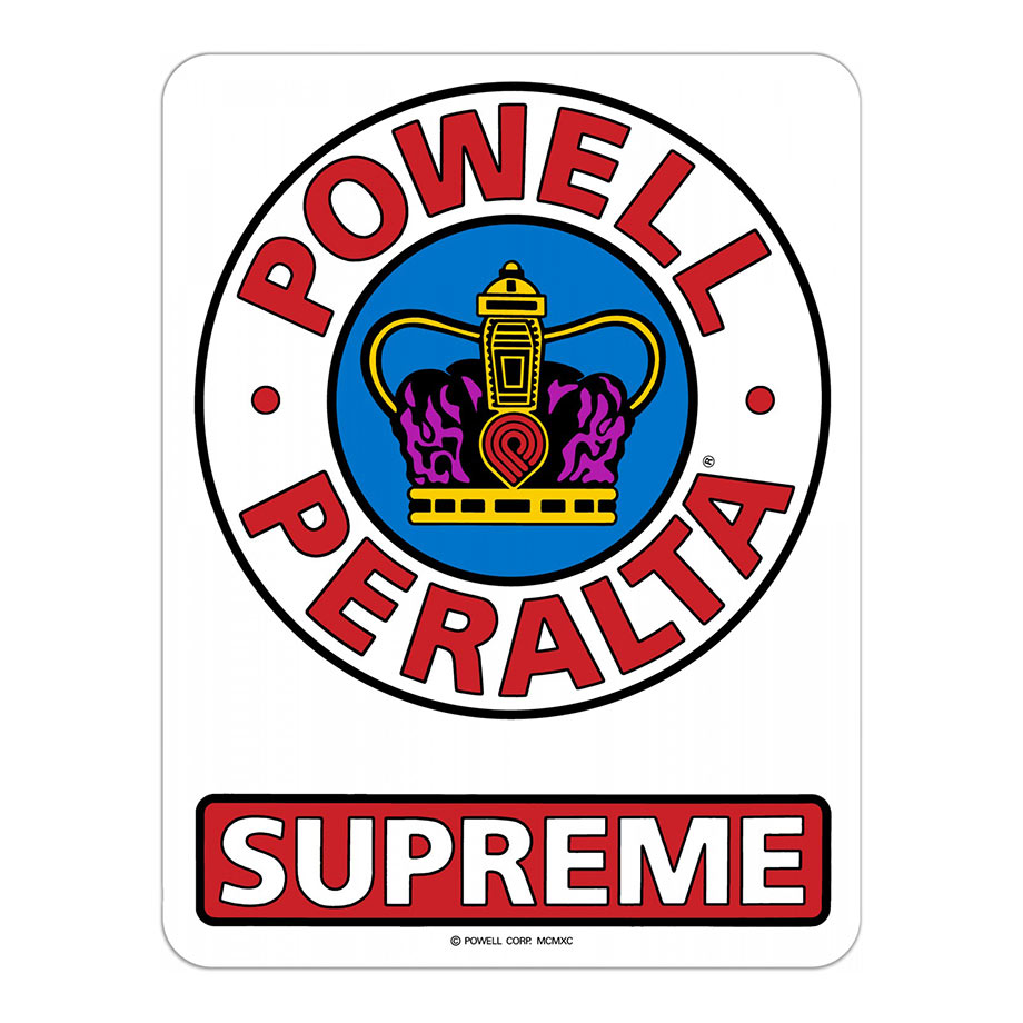 Powell Peralta Supreme OG Sticker