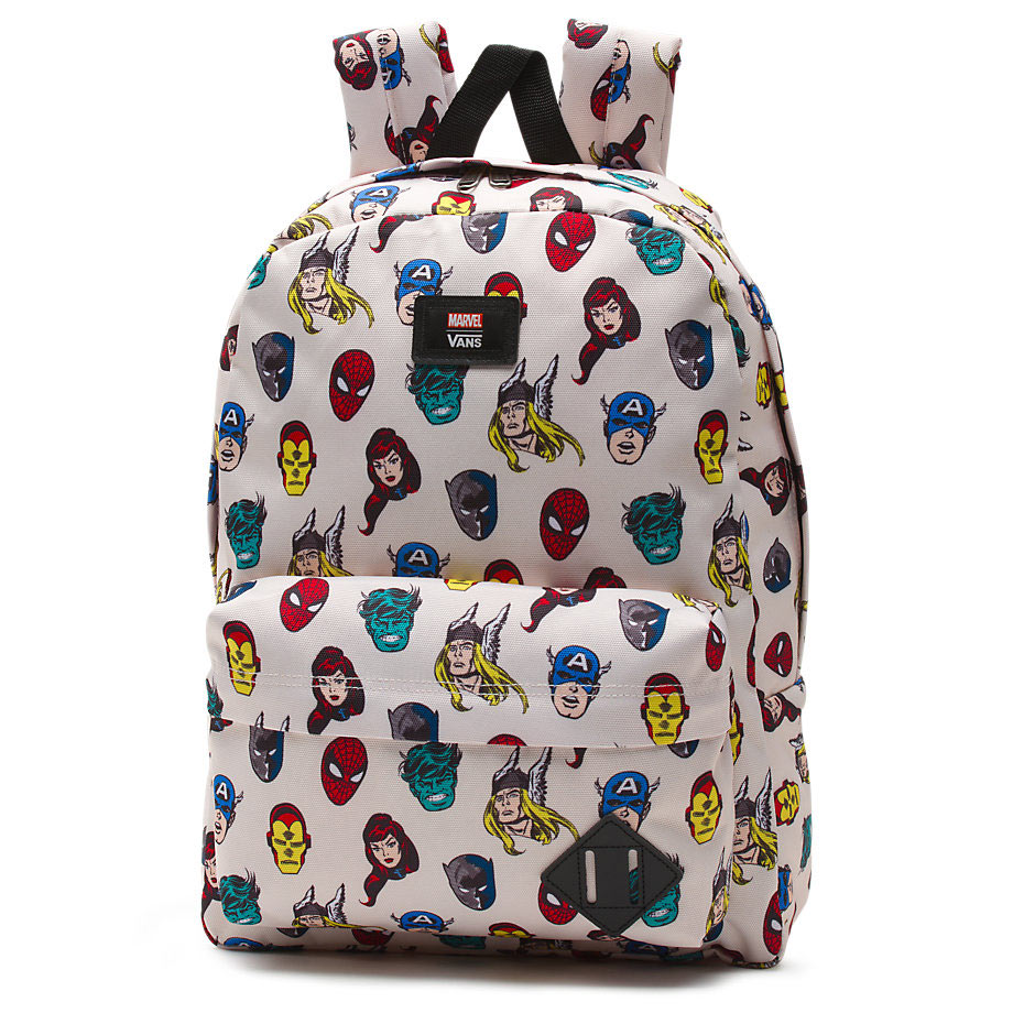 نحن كنت متفاجئا ثقة  Vans Old Skool II Backpack táska (Marvel) Avengers - Coreshop